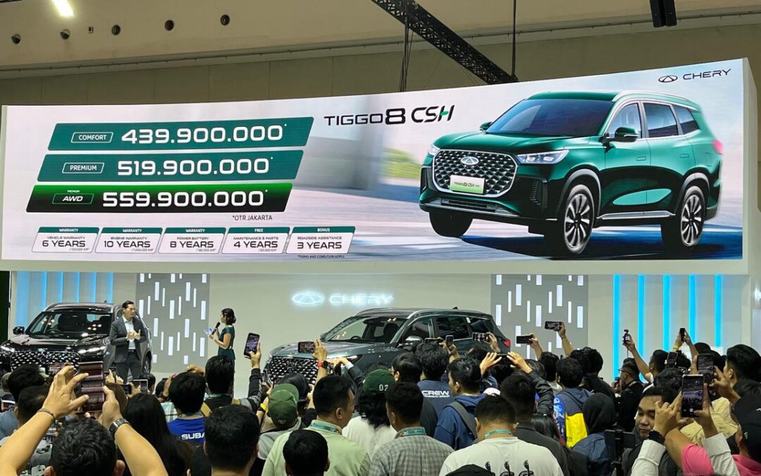 Chery Tambah Dua Varian Baru TIGGO 8 CSH di GJAW 2025, Harga Mulai Rp 439 Jutaan