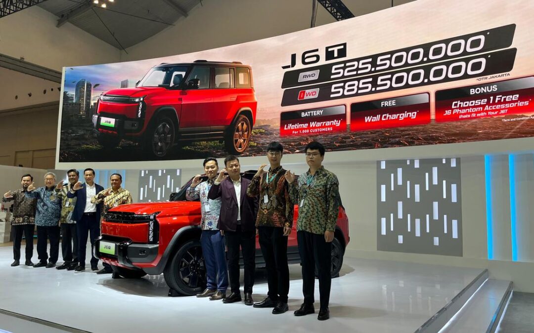 Chery J6T Mulai Rp 525 Jutaan, Tawarkan Beragam Bonus untuk 1.000 Pembeli Pertama